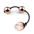 Rosy Gold Nouveau Kegel Balls, Roze