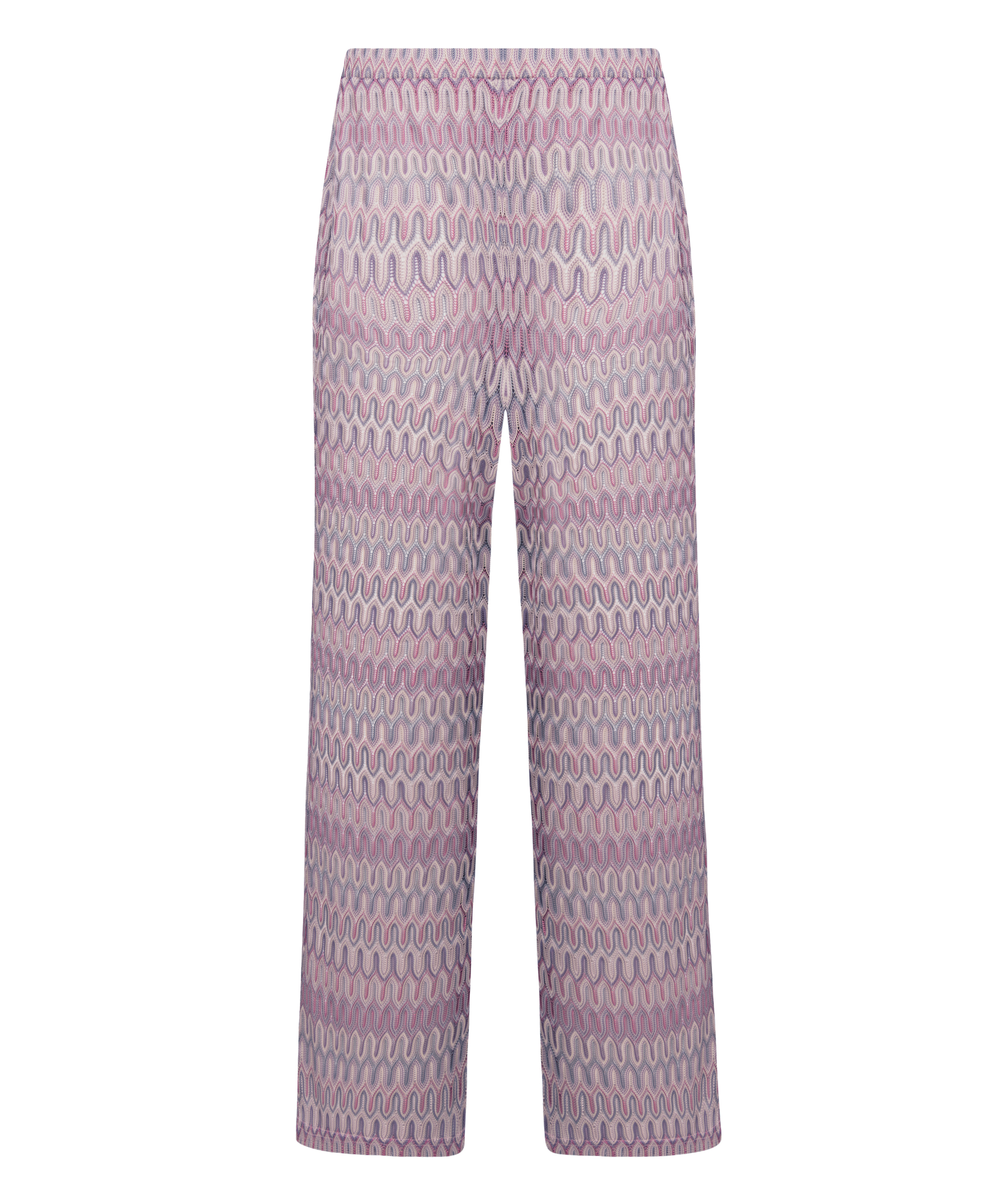 Pantalon en crochet Cali, Rose, main