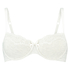 Soutien-gorge rembourr&eacute; &agrave; armatures Coton Secret Lace, Gris