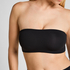 Bandeau Bralette Smooth, Zwart