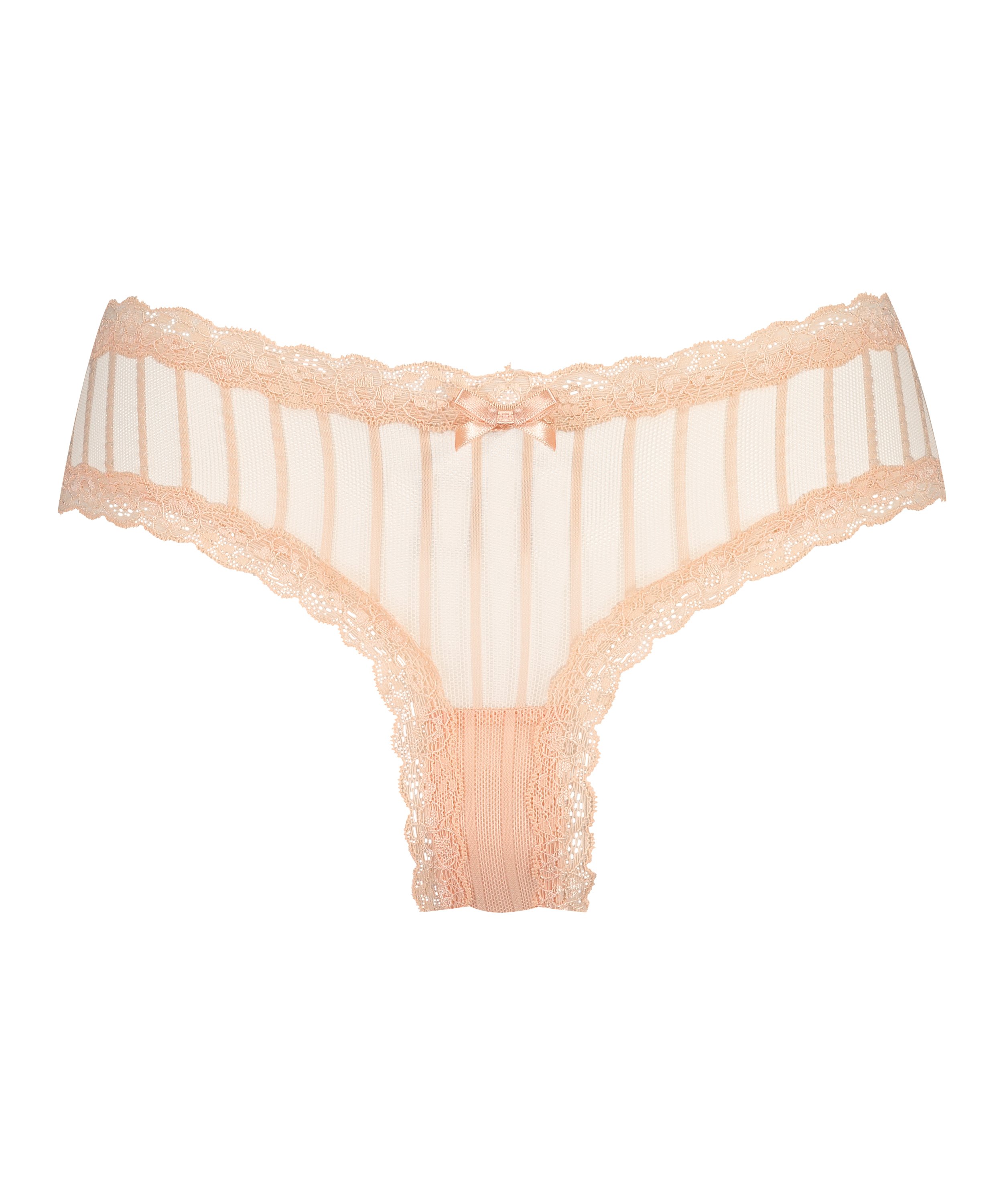 Slip br&eacute;silien V-shape mesh, Orange, main