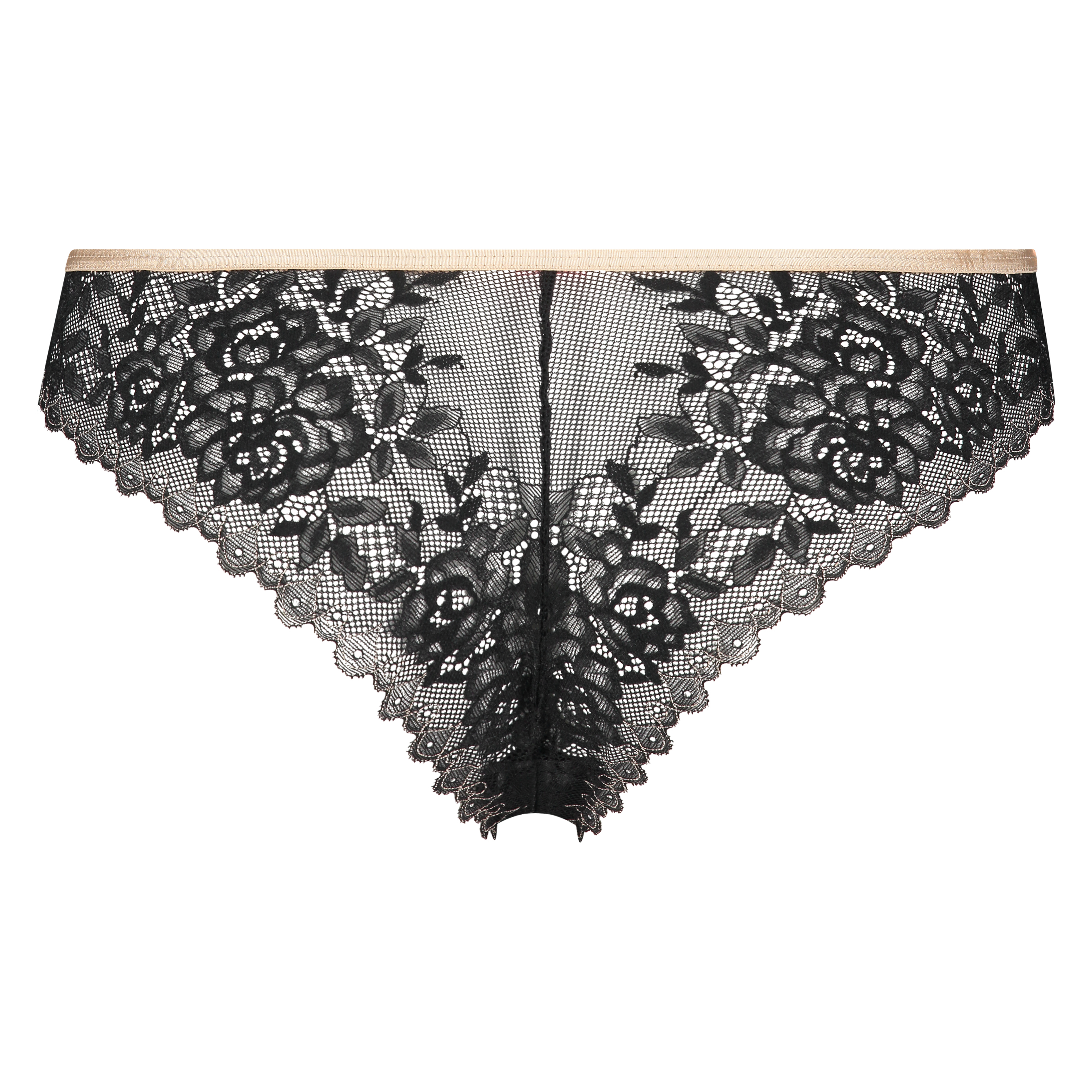 Slip br&eacute;silien Jayden, Noir, main