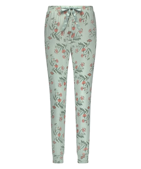 Pantalon de pyjama Jersey, Vert