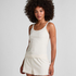 Pointelle Singlet, Wit