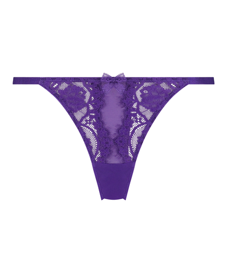 Slip br&eacute;silien Tia, Pourpre