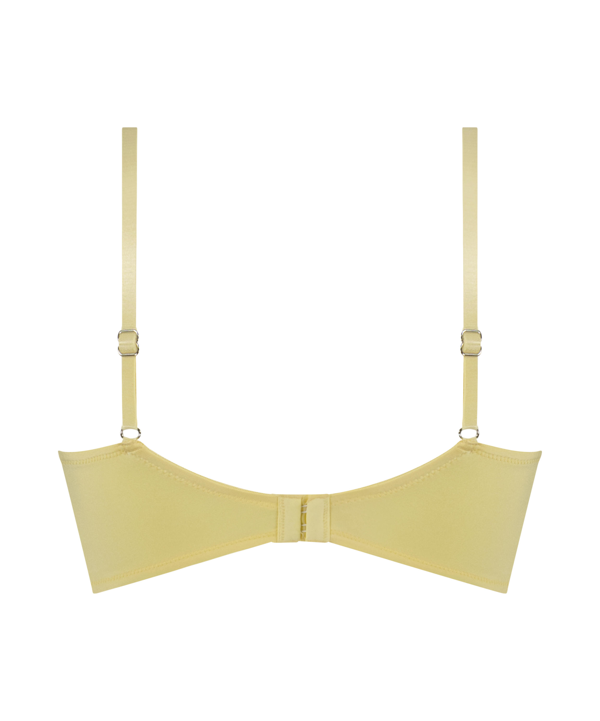 Soutien-gorge &agrave; armatures pr&eacute;form&eacute; longline Sali, Jaune, main