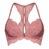 Soutien-gorge push-up &agrave; armatures pr&eacute;form&eacute; Cecile, Rose