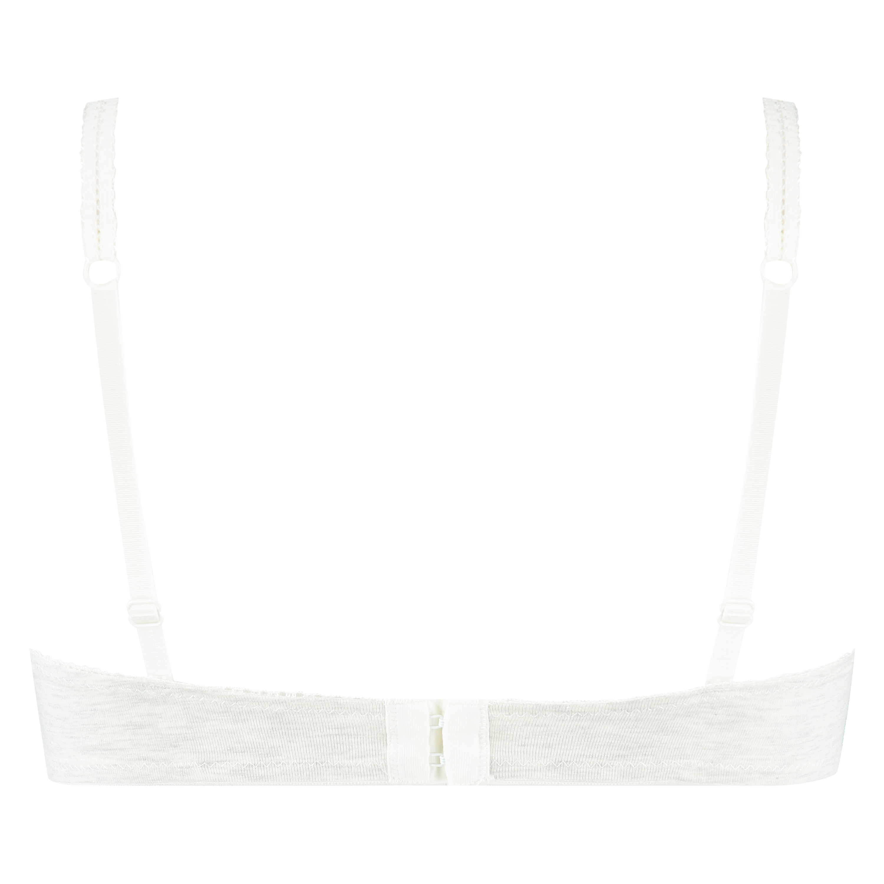 Soutien-gorge rembourr&eacute; &agrave; armatures Coton Secret Lace, Gris, main