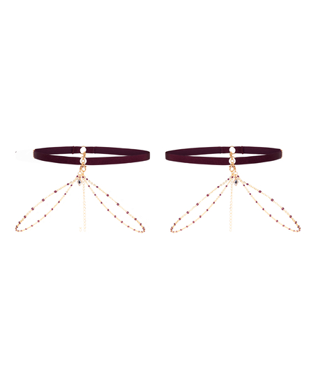 Jarretières Avela, Pourpre