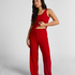 Pantalon Brushed Jersey, Rouge