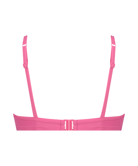 Top de bikini non rembourr&eacute; &agrave; armatures Ibiza, Rose