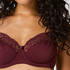 Soutien-gorge à armatures non-préformé Sophie, Rouge
