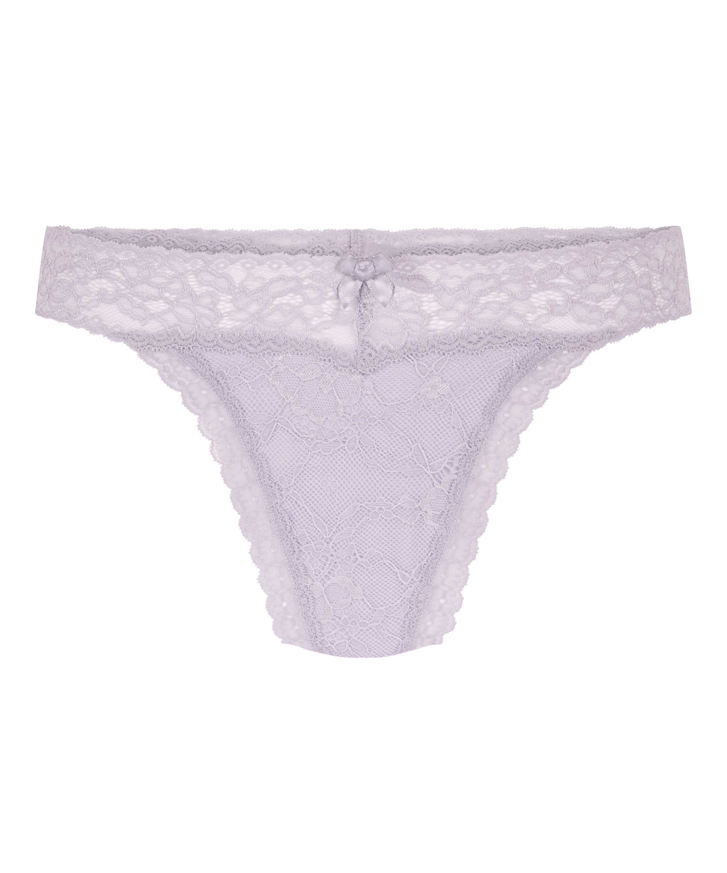 String extra bas Madison, Pourpre, main