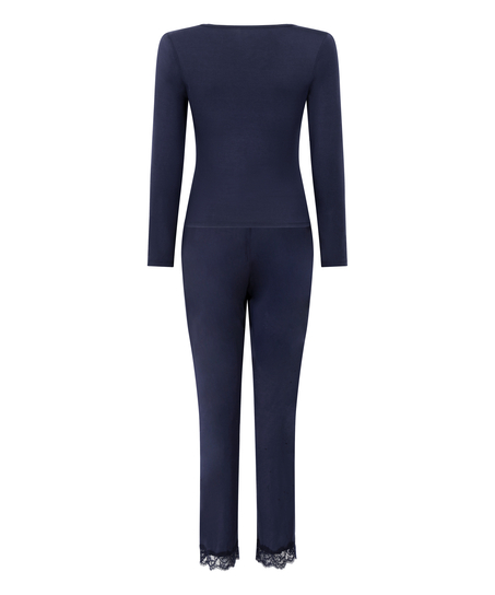 Pyjama set, Blauw