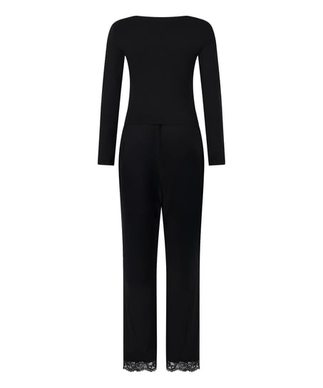 Pyjama set, Zwart