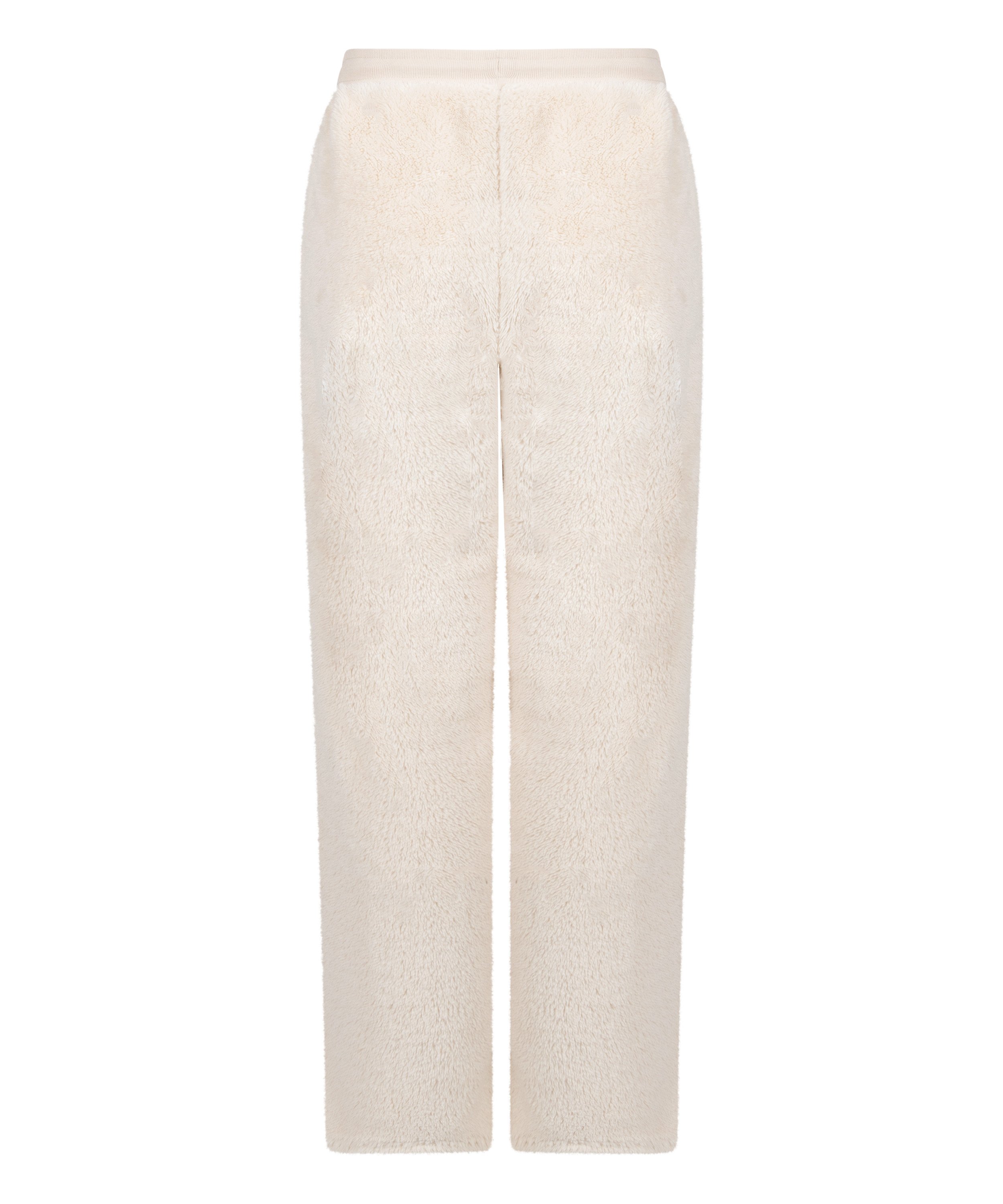 Broek Fluffy Fleece, Beige, main