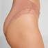 Slip taille haute Sophie, Brun