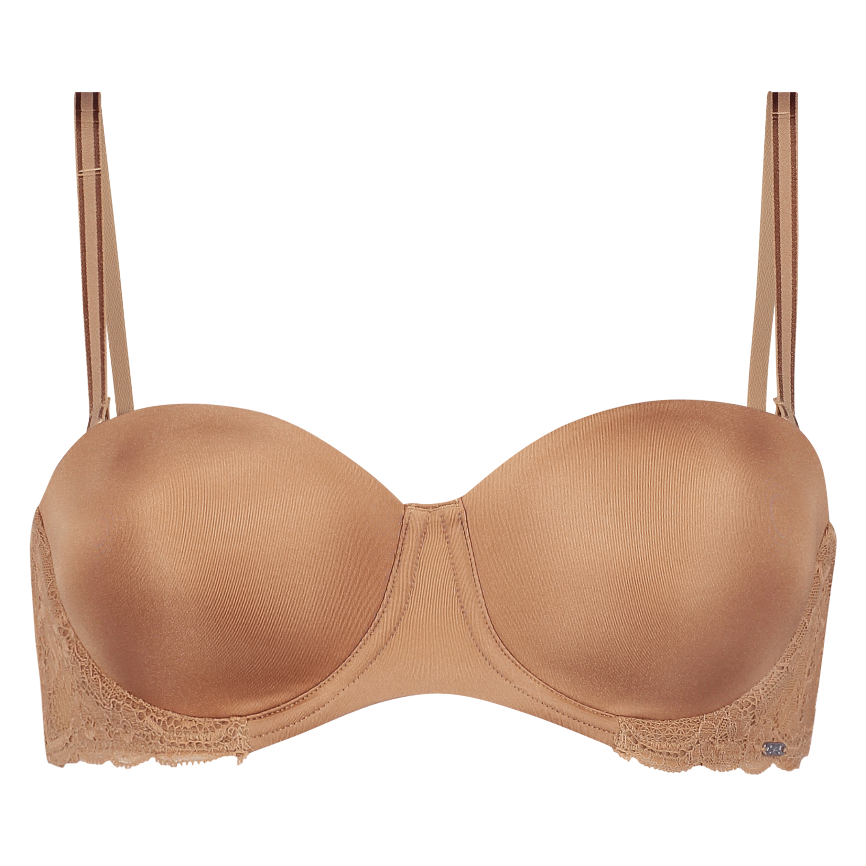 Soutien-gorge à armatures préformé sans bretelles Angie, Beige, main