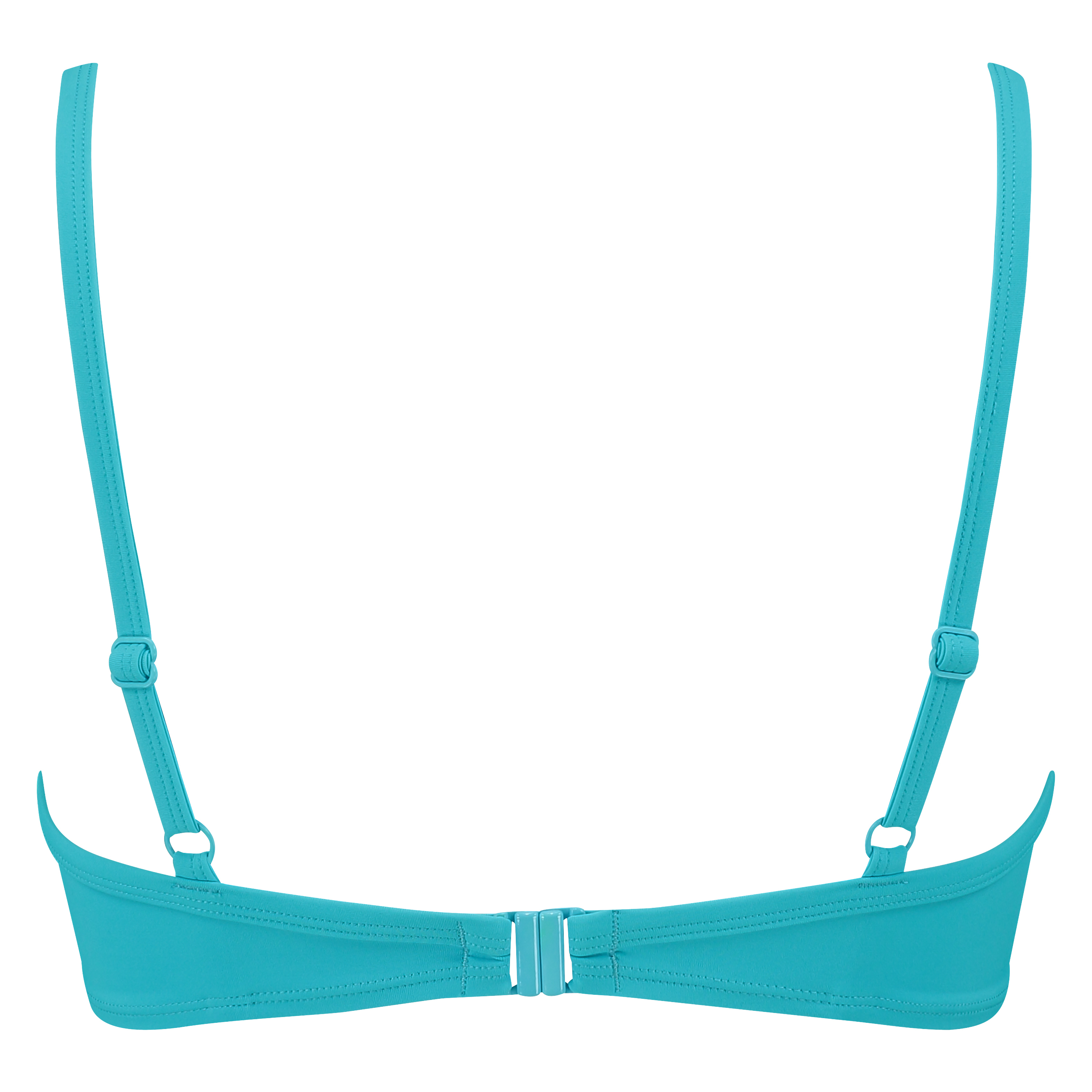 Haut de bikini pr&eacute;form&eacute; Necklace Wave, Bleu, main