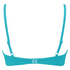 Haut de bikini pr&eacute;form&eacute; Necklace Wave, Bleu