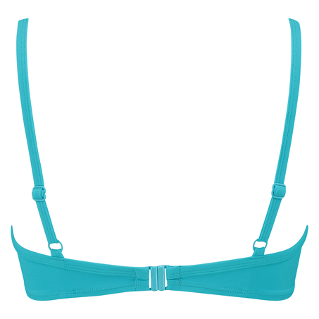 Haut de bikini pr&eacute;form&eacute; Necklace Wave, Bleu