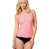 Top met spaghettibandjes Tank lace, Roze