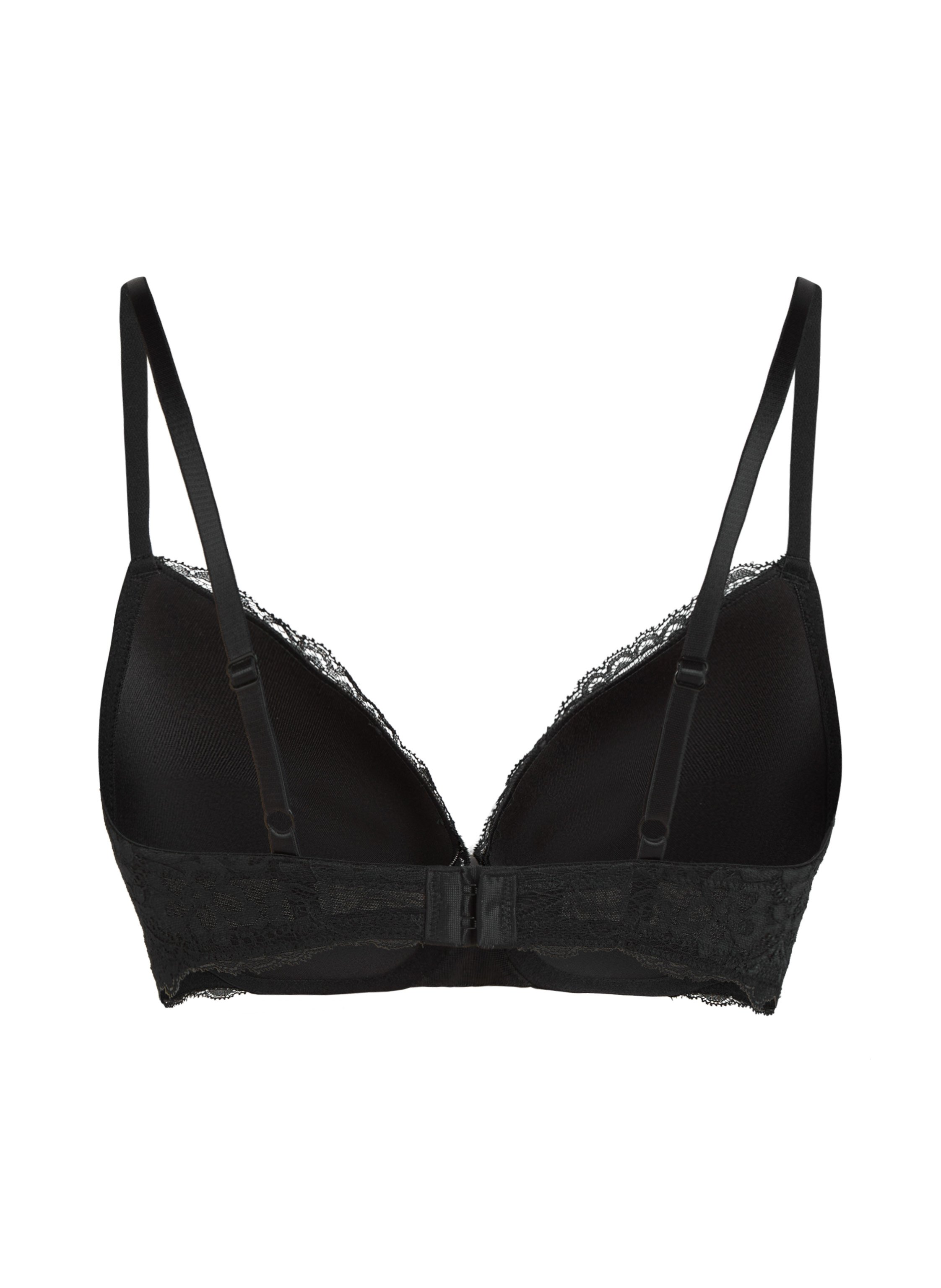 Soutien-gorge à armatures préformé push-up Marine, Noir, main