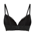 Soutien-gorge à armatures préformé push-up Marine, Noir