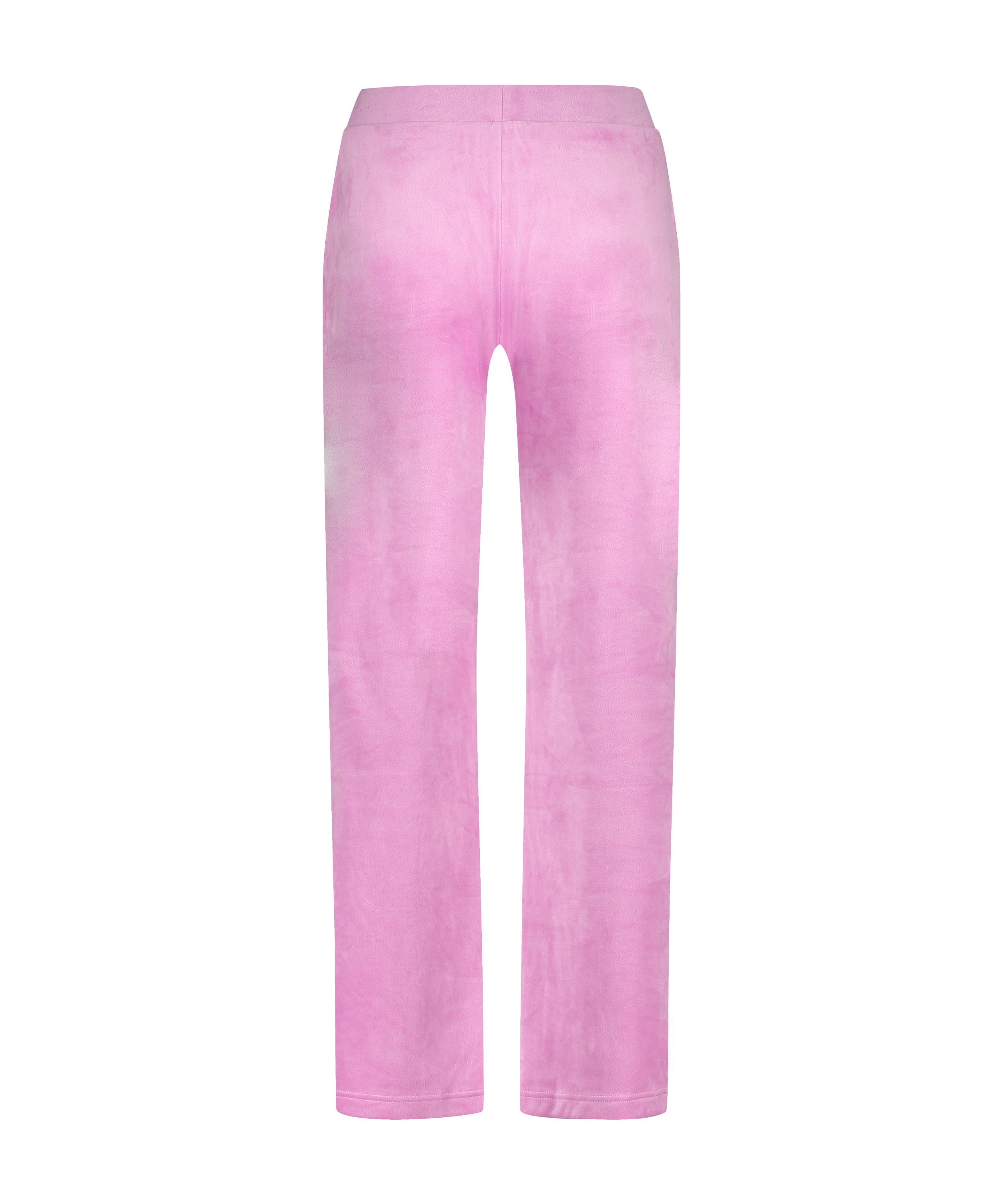 Velours pyjamabroek, Roze, main