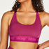 HKMX sport bh The Crop Logo Level 1, Roze