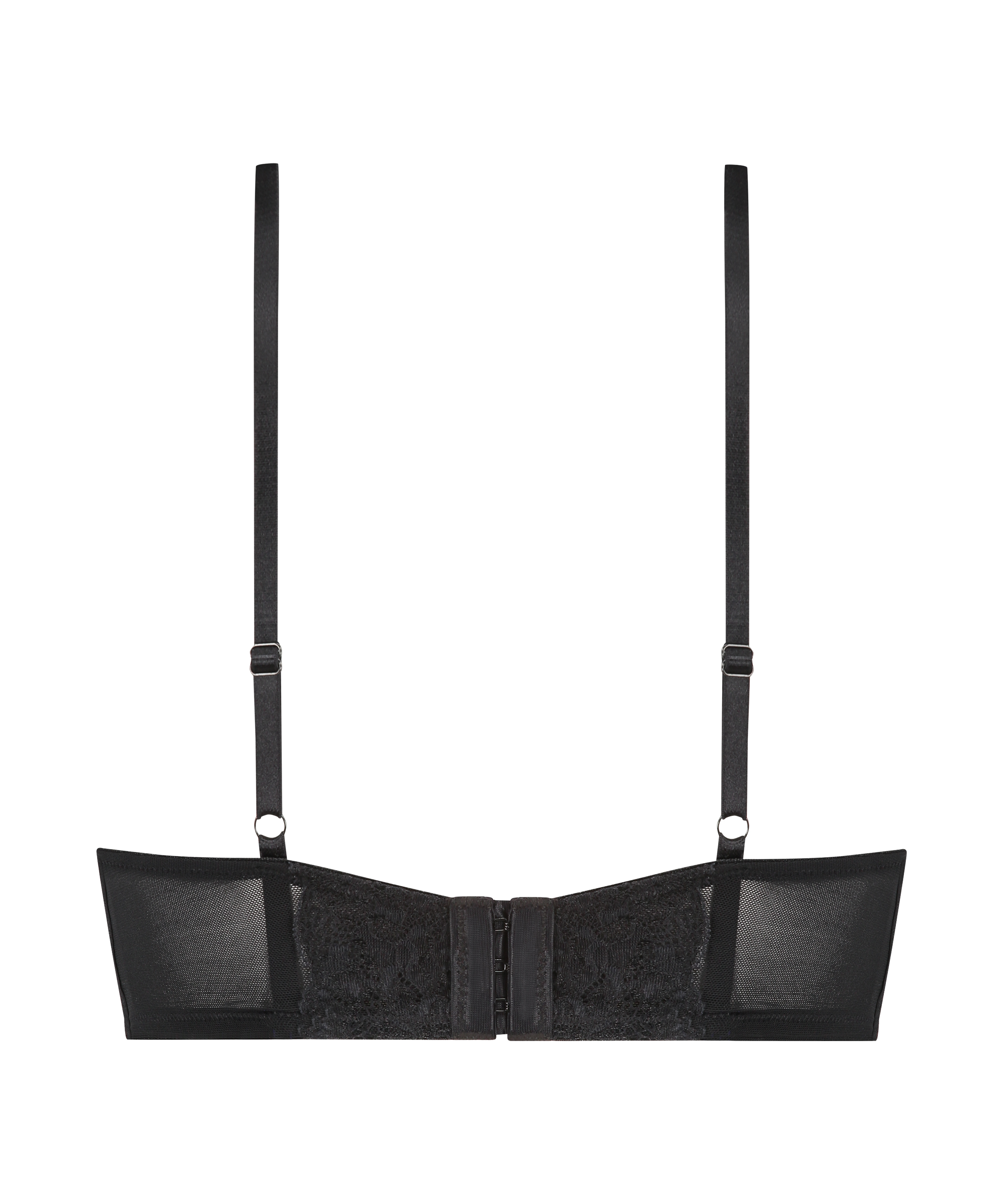 Soutien-gorge push-up à armatures préformé Gigi, Noir, main