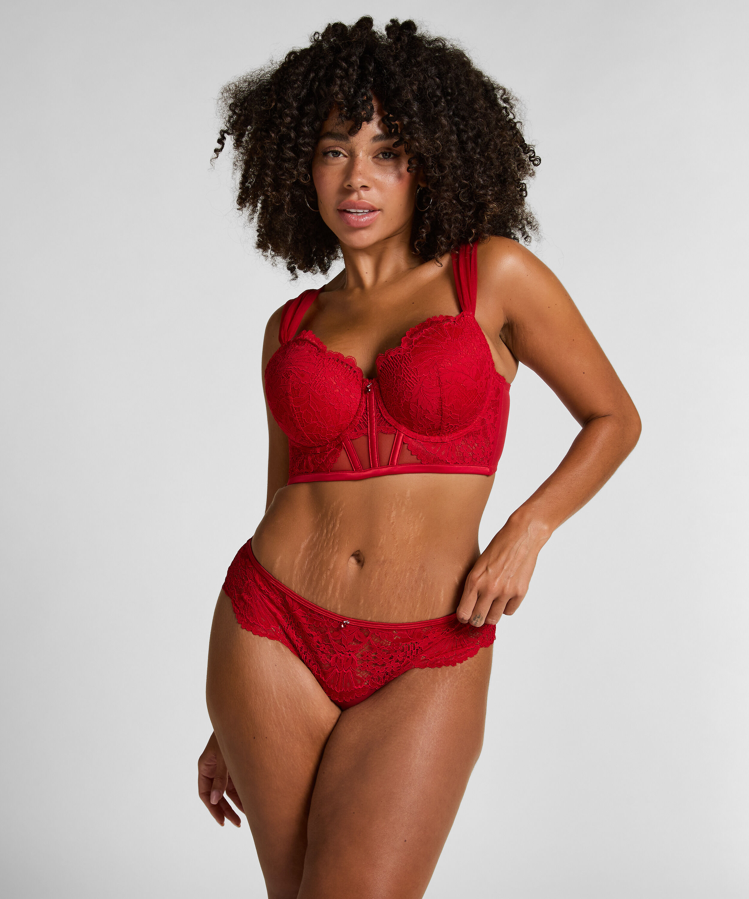 Soutien-gorge à armatures rembourré longline Whitney
