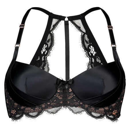 Soutien-gorge &agrave; armatures pr&eacute;form&eacute; Livia, Noir