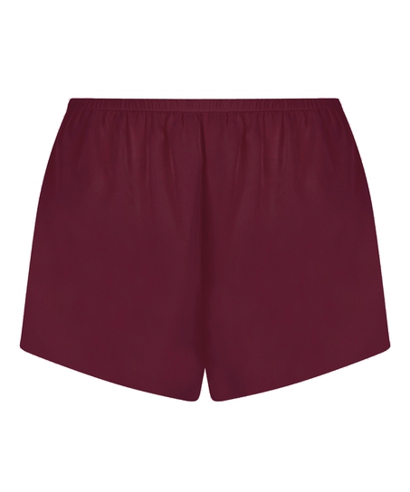 Short en satin Minimal, Pourpre