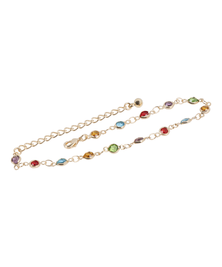 Armband met edelstenen, Geel