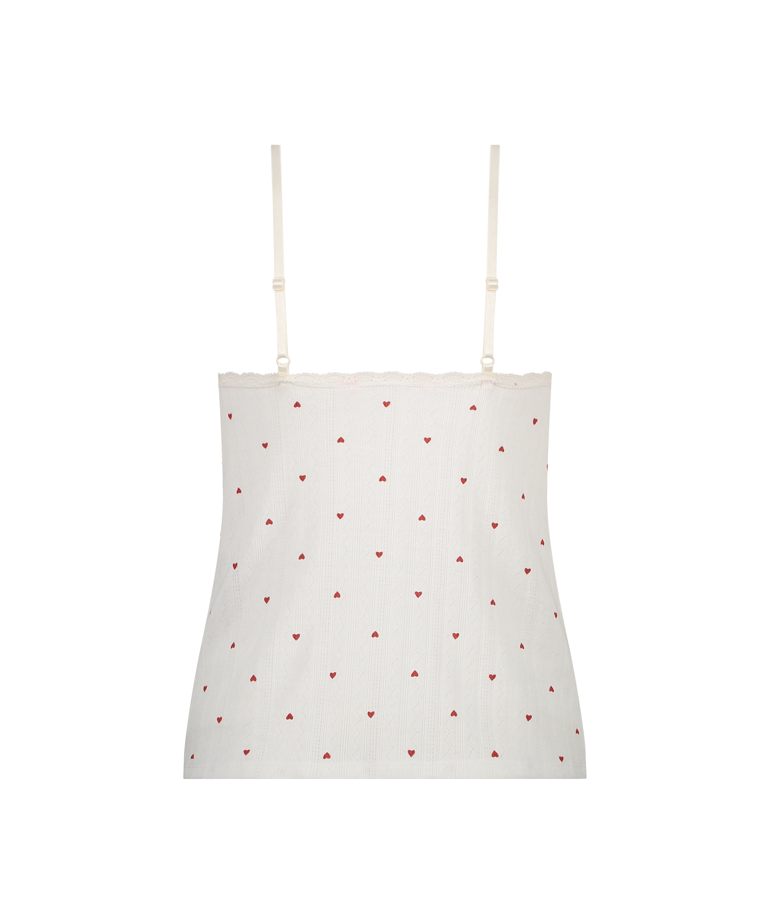 Top cami Lace, Wit, main