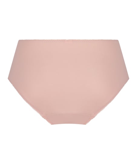 Slip taille haute Diva, Rose