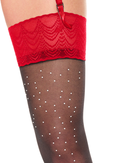 Porte-jarretelles Oceana, Rouge