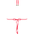 Triangel bikinitop Doha, Rood