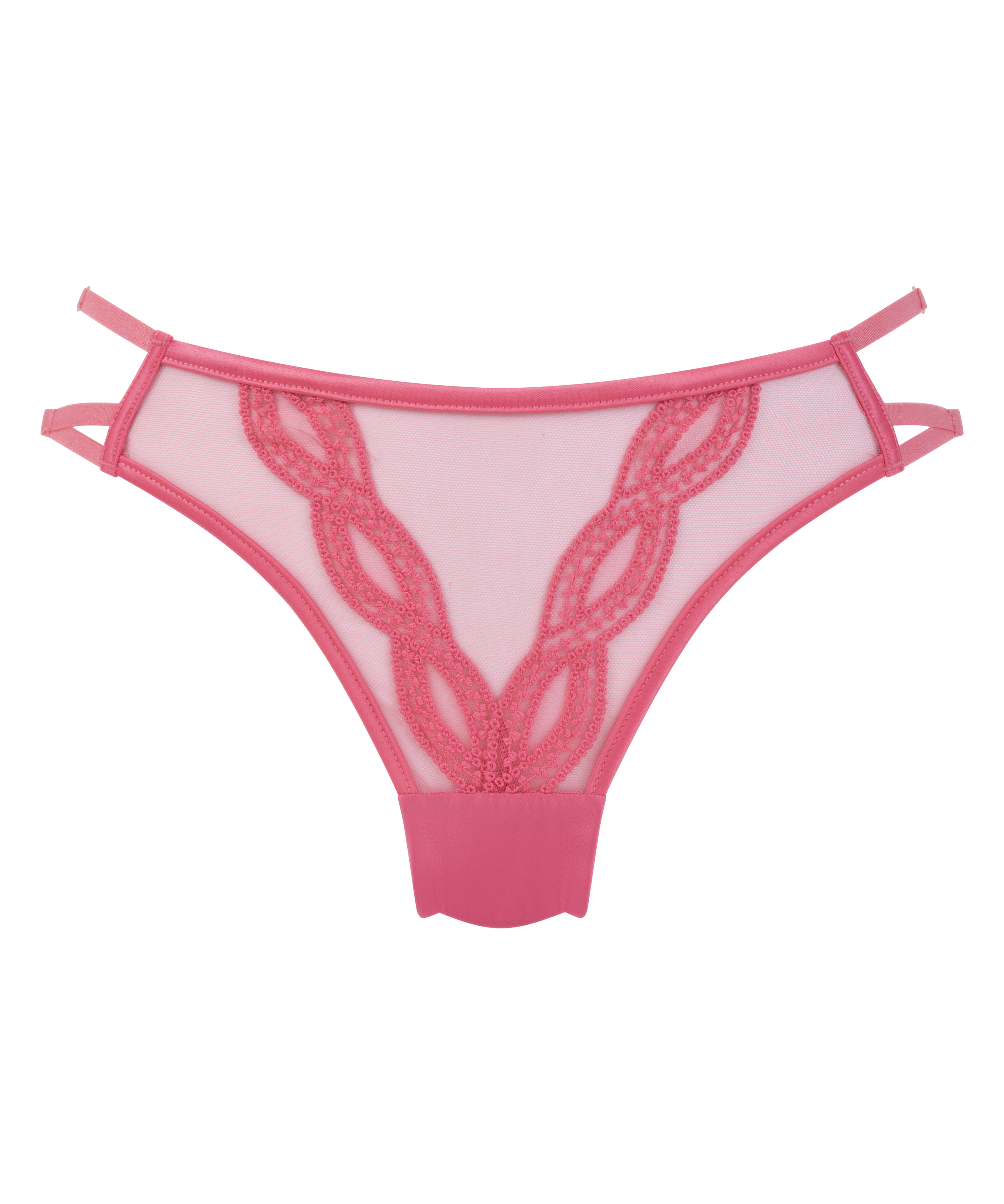 Culotte brésilienne Shae, Rose, main