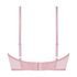Voorgevormde push-up longline beugel bh Selina, Roze