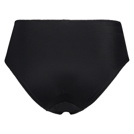 Slip taille haute Diva, Noir