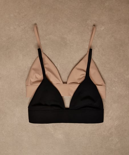 Triangle Brassi&egrave;re Smooth, Noir