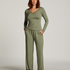 Pyjama set, Groen