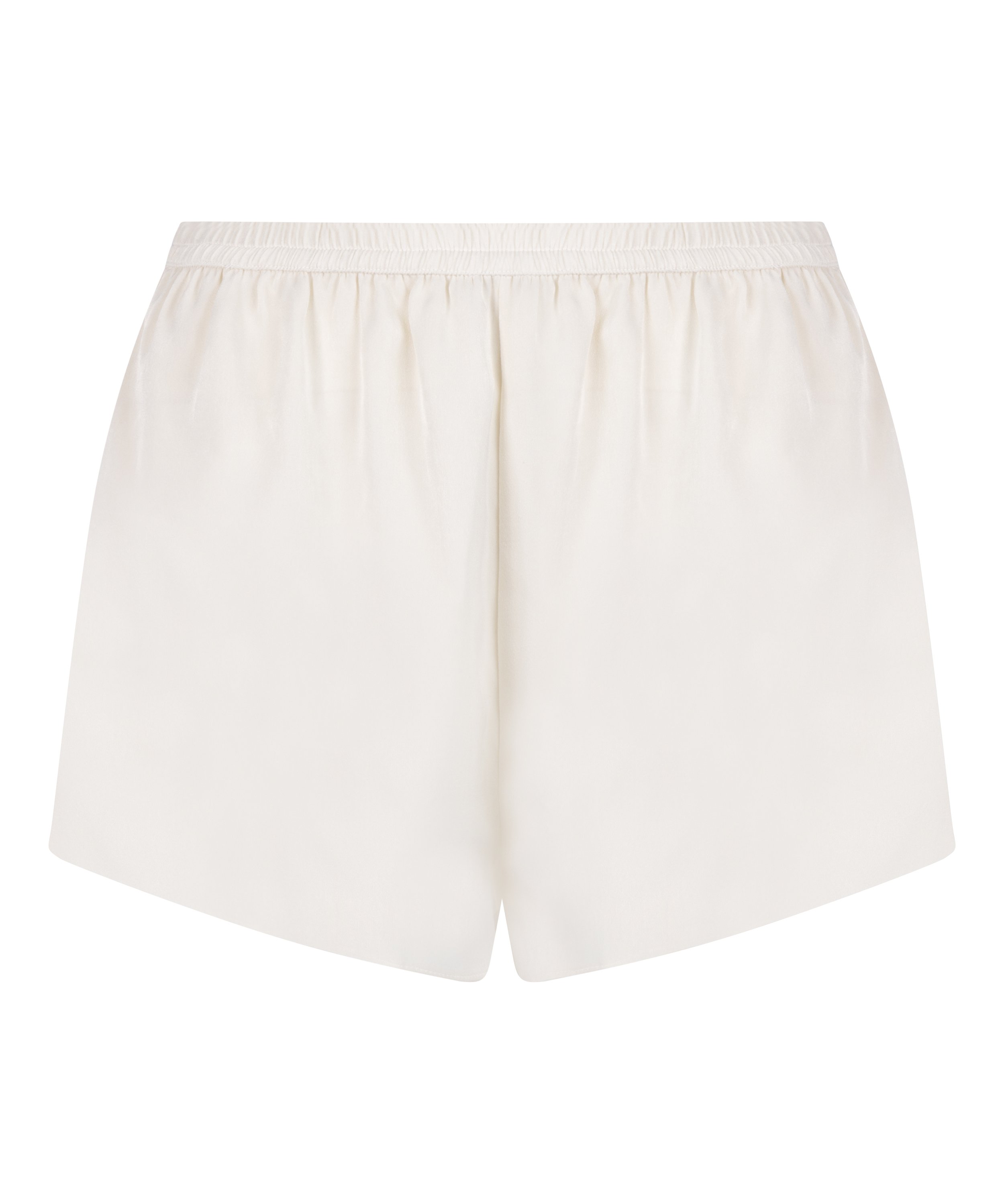 Minimal satijnen short, Wit, main