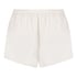 Minimal satijnen short, Wit