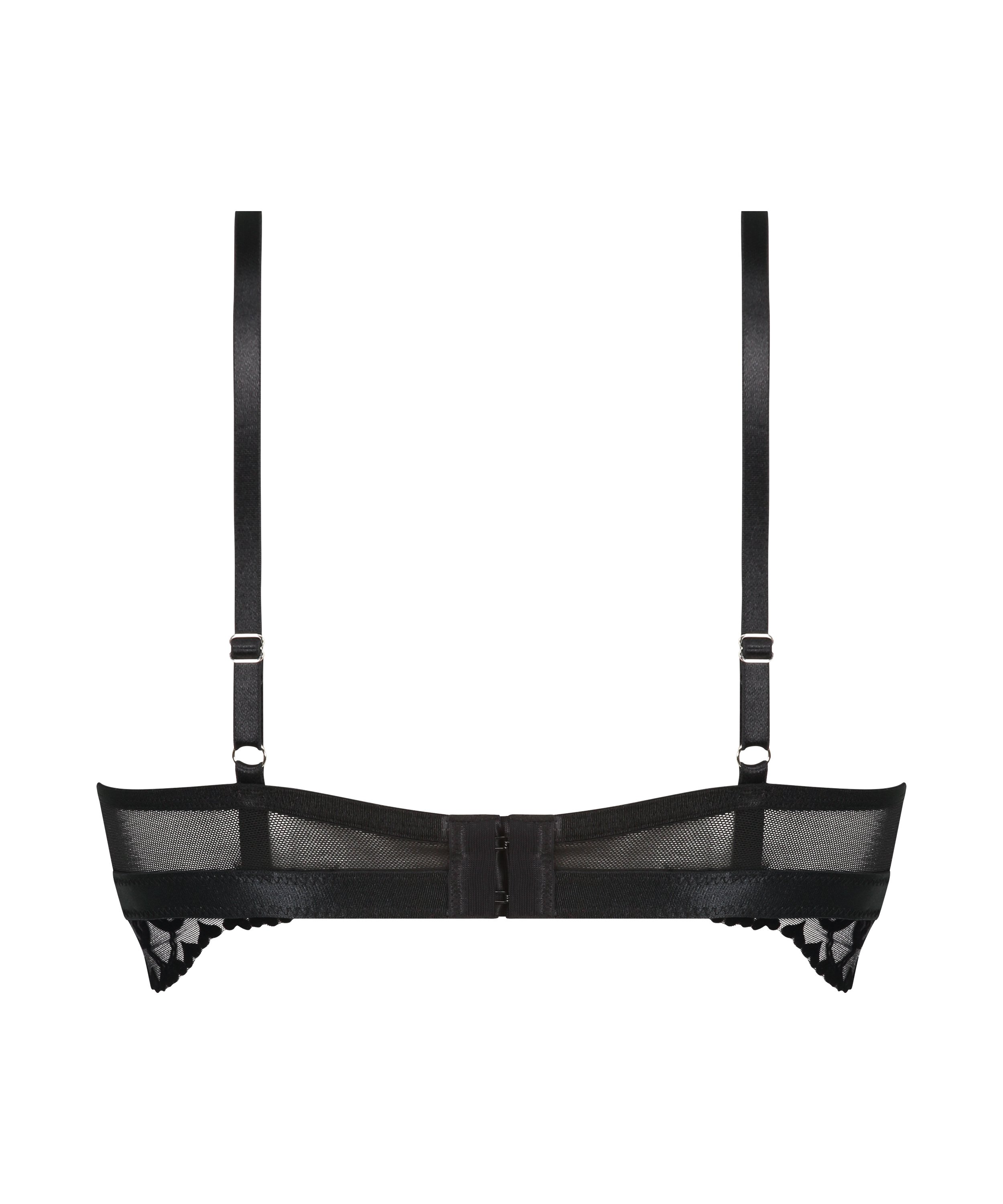 Brassière Pippa, Noir, main