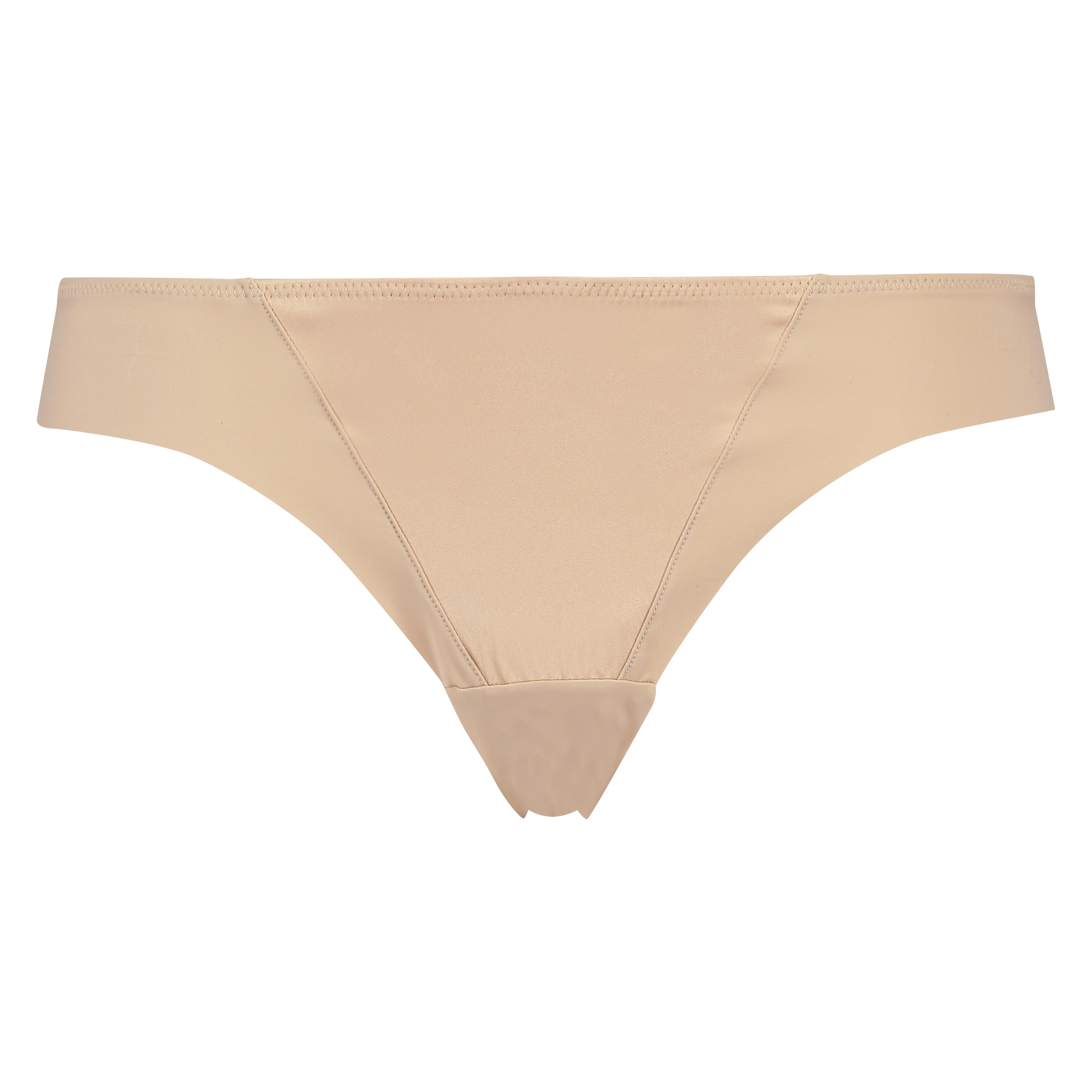 Satin fleece string, Beige, main