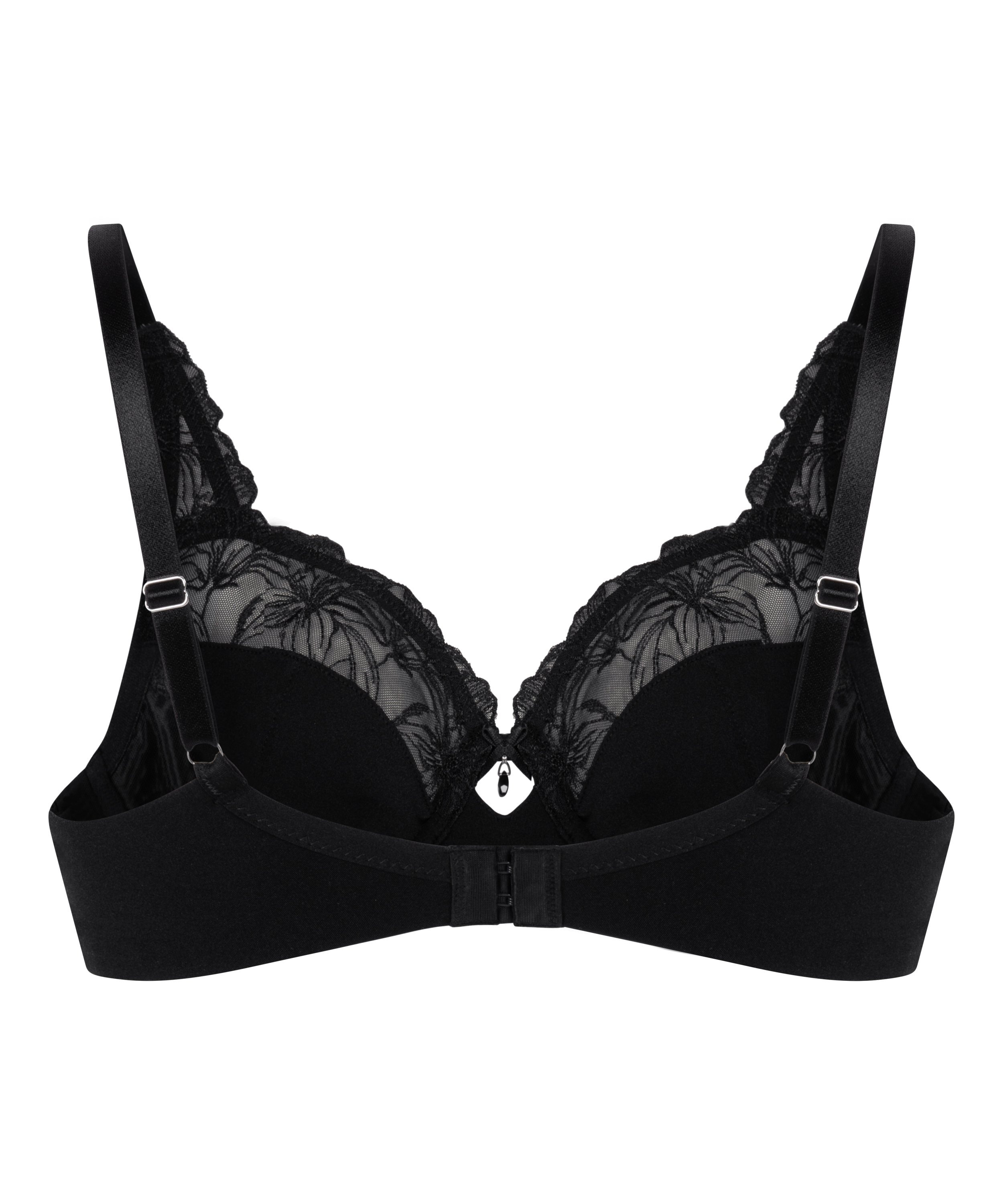 Niet-voorgevormde beugel bh Lily, Zwart, main