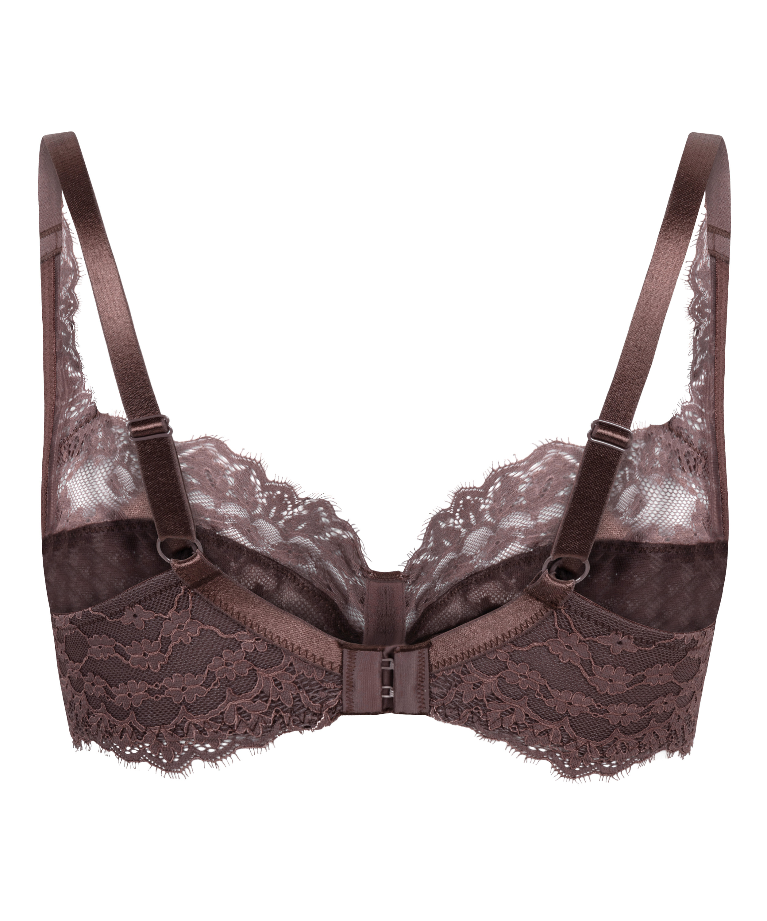 Soutien-gorge &agrave; armatures non-pr&eacute;form&eacute; Daisy, Brun, main